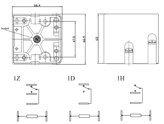 NNC power relay HHC71F JQX-62FS -1Z 120A 24v relay , approval hot selling products