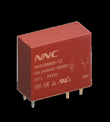 NNC Miniature High Power Sealed Relay NNC69B General Purpose Voltage Relay for Car Charging pile Solar Energy