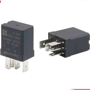 Relay automotriz Maa Relay automotriz 12V normalmente abierto QC montado