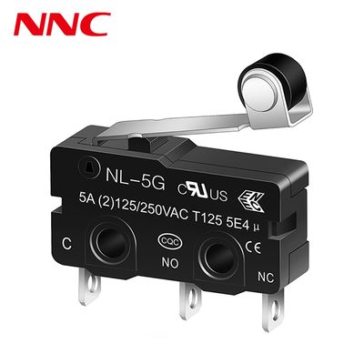 Peso en miniatura NNC Micro Switch serie NL para electrónica, maquinaria e industria ligera