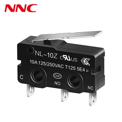 Peso en miniatura NNC Micro Switch serie NL para electrónica, maquinaria e industria ligera