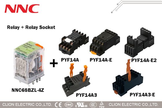 NNC Relay de propósito general NN68BZL Relay de alta tensión de corriente continua para cargadores de coches Energía solar