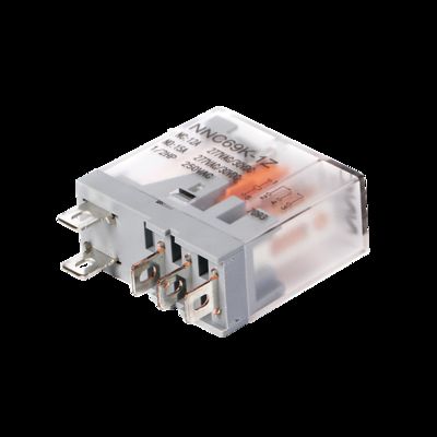 Relé sellado de potencia intermedia en miniatura NNC NNC69K Cumplimiento ROHS con indicador LED y botón de prueba bloqueable