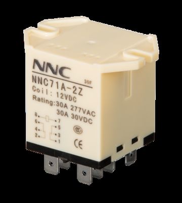 NNC 24VDC 30A JQX-30F Relé de alimentación NNC71A Relé de alta tensión de corriente continua para automóviles Carga de pila Energía solar