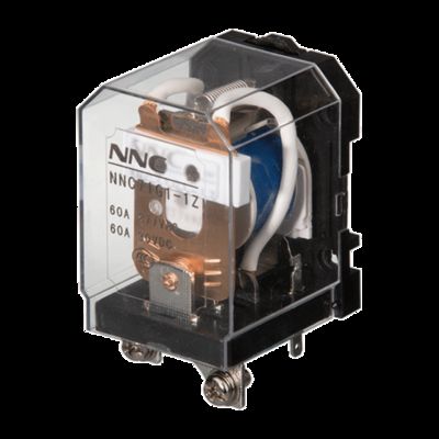 NNC 28VDC 60A JQX-60F Relé de energía NNC71G1 Relé de alta tensión de CC para automóviles Carga de pila Energía solar
