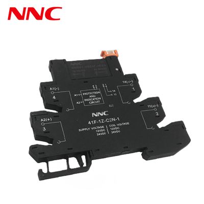 Relé de estado sólido delgado serie NNG41 con rendimiento superior e indicador LED para aplicaciones industriales