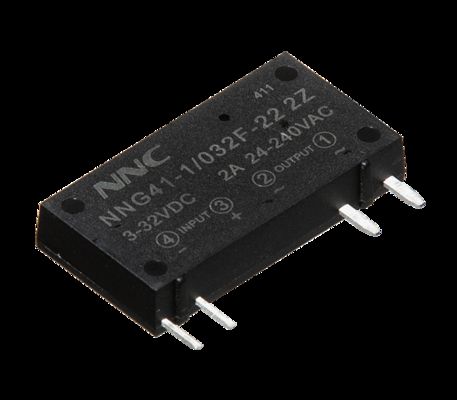 Relé de estado sólido delgado serie NNG41 con rendimiento superior e indicador LED para aplicaciones industriales