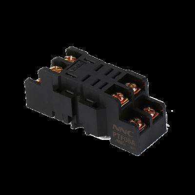 Zócalo de relé NNC serie PTF08A aplicado para relé HH61P/LY1
