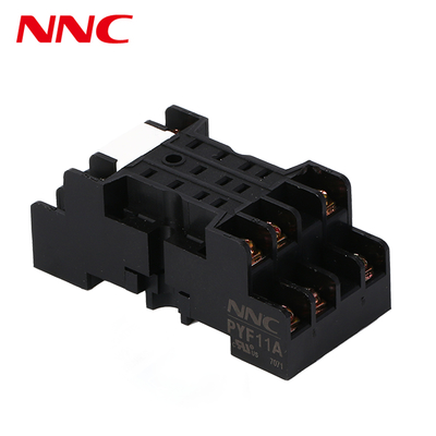 NNC Relay Socket PYF11A Series applied for HHC68B/MY3/JQX-18F/HH53P Relay